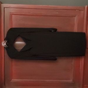 Vintage Azzaro low back embelished dress